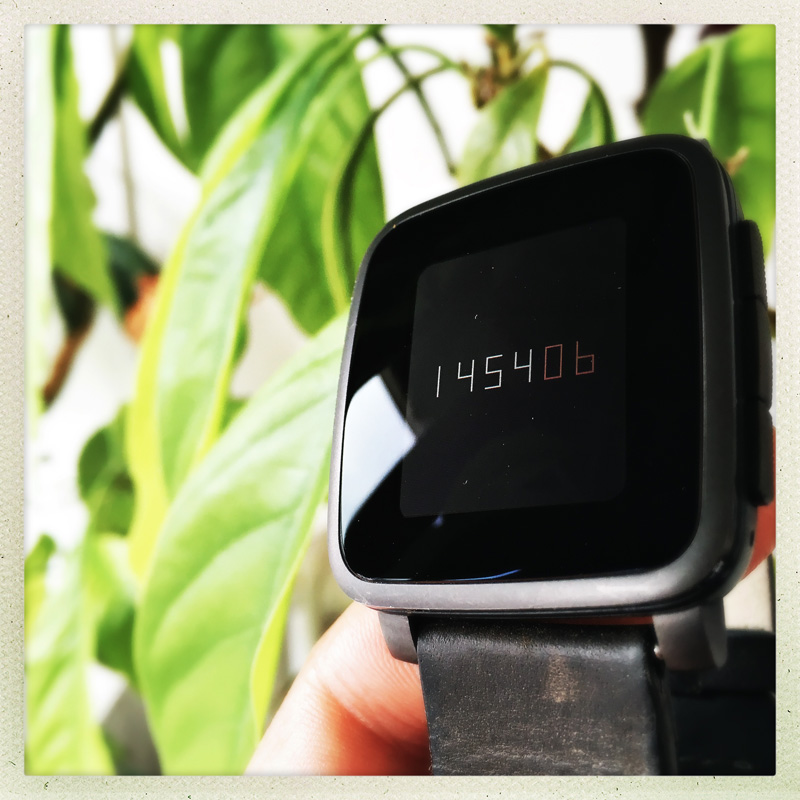 Vexor watchface for Pebble